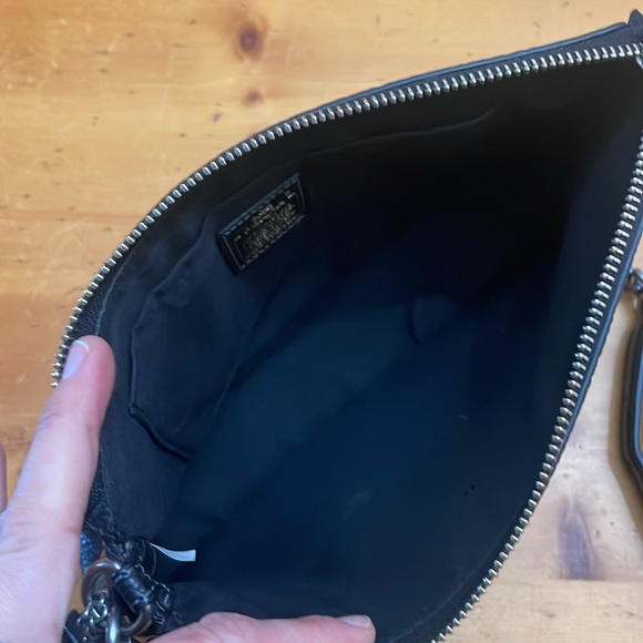 H ONLY! NO TOUCHY! Coach Nomad Script Crossbody Pouch Clutch Purse! - Picture 7 of 8